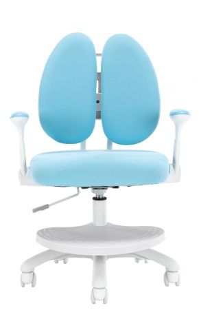 Детское кресло Kids 104 ткань голубой