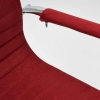 Кресло URBAN-LOW бордовый флок