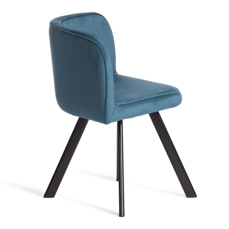 Комплект (стол, 4 стула) QUADRON (mod. PT14) синий