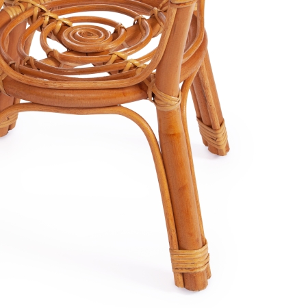 Комплект для отдыха "BAHAMA" (диван + 2 кресла + стол со стеклом) с подушками