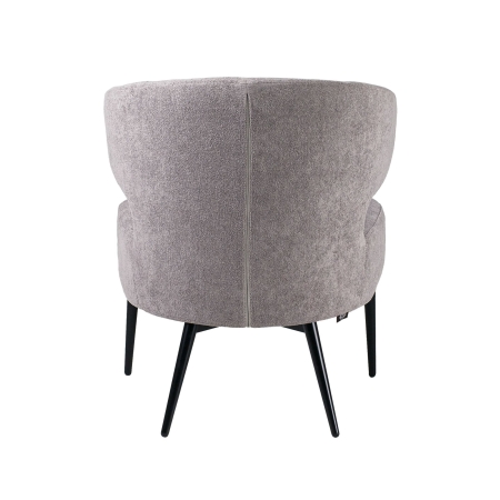 Кресло Робби букле серый MOSS 960