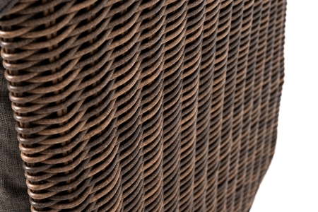 "Толедо" кресло плетеное с подушками, коричневый