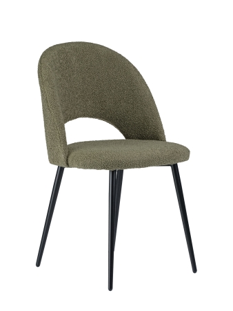 Стул Джексон зеленый экомех HUSH 617