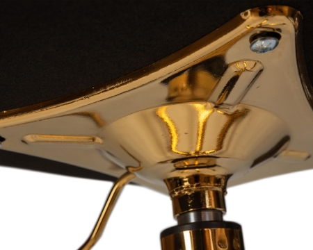 Набор 2 шт Офисное кресло для персонала MONTY GOLD, черный велюр (MJ9-101)