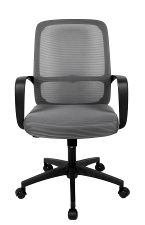 Операторское кресло Bamboo сетка серый