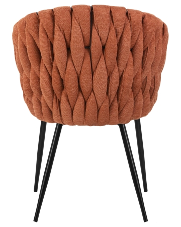 Стул обеденный MATILDA оранжевая ткань LAR 275-27 Стул обеденный MATILDA оранжевая ткань LAR 275-27