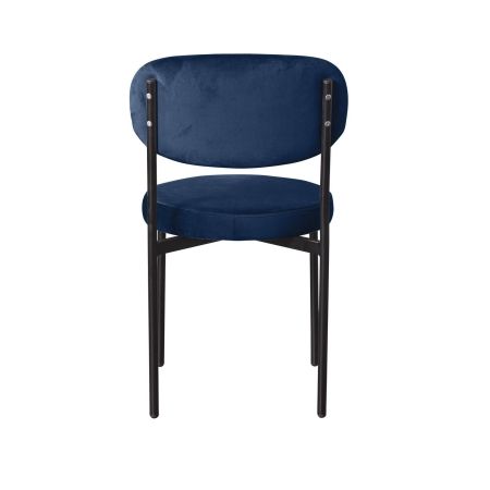 Стул Mason бархат синий