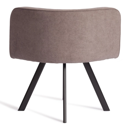 Комплект (стол, 4 стула) QUADRON (mod. PT14) темно-серый