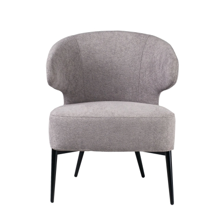 Кресло Робби букле серый MOSS 960