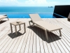Столик пластиковый журнальный Ocean Side Table бежевый фото в интернет-магазине Stoolmarket