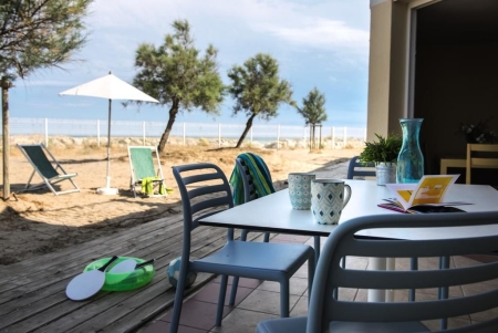 Стул пластиковый Costa Bistrot, голубой