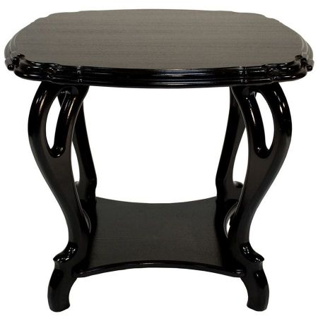 Стол журнальный "Кофейный П" венге Вис