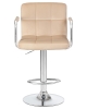 Набор 2 шт Стул барный KRUGER ARM, бежевый велюр (MJ9-10)