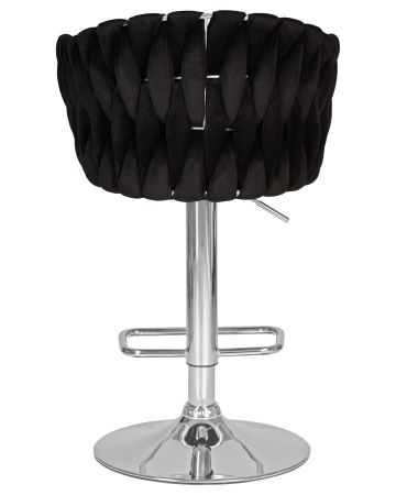 Стул барный MARCEL черный велюр MJ9-101