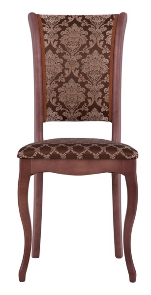 Стул С6 стул (тон 317) темно-коричневый, ткань андрис шоколад комби Стул С6 стул (тон 317) темно-коричневый, ткань андрис шоколад комби