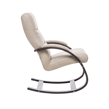 Кресло-качалка Милано венге текстура, ткань малмо 05