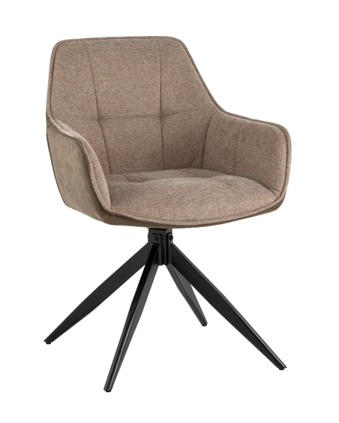 Стул обеденный Alba экокожа коричневый Стул обеденный Alba экокожа коричневый