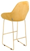 Кресло бар Kent Желт/Линк золото