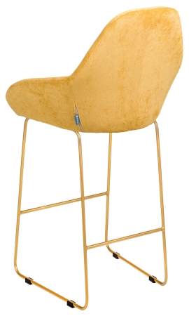 Кресло бар Kent Желт/Линк золото