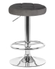 Набор 2 шт Табурет барный BRUNO, серый велюр (MJ9-75)