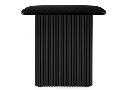 Стол деревянный Бавария B 160 х 90 черная пленка шагрень, черный