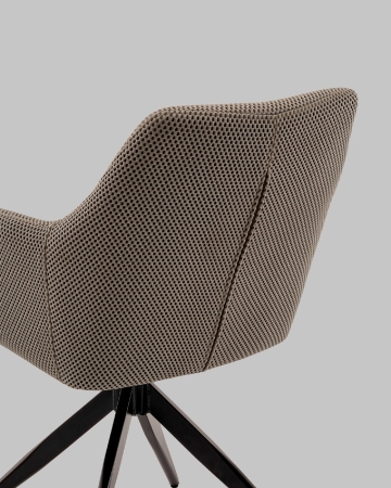 Стул обеденный Enid серо-зеленый ткань Sonic