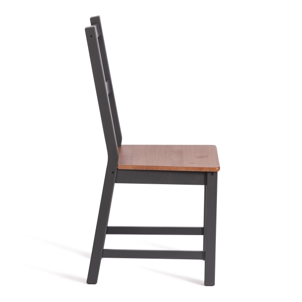 Стул Соната коричневый, дерево, твердое сиденье, без подлокотников Стул Соната коричневый, дерево, твердое сиденье, без подлокотников