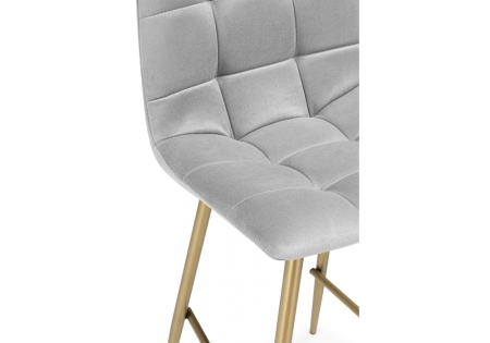 Барный стул Чилли Мини светло-серый (zd 960), золотой np