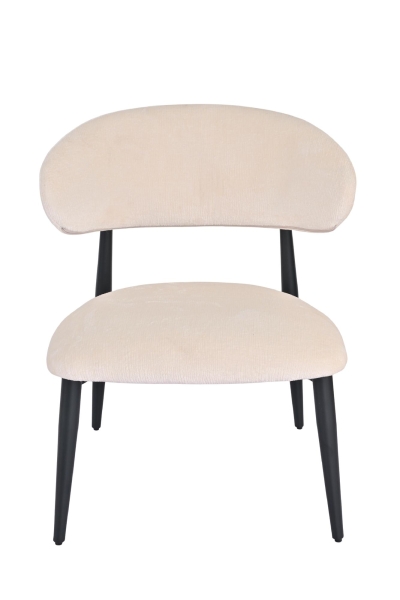 Кресло лаунж Ayla молочный 2 шт.