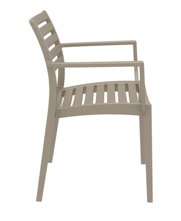 Кресло пластиковое Siesta Contract Artemis бежевый