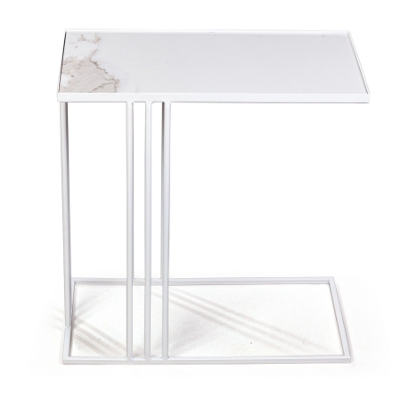 Журнальный столик Stone 026, керамика белая (арт. A026.D01)