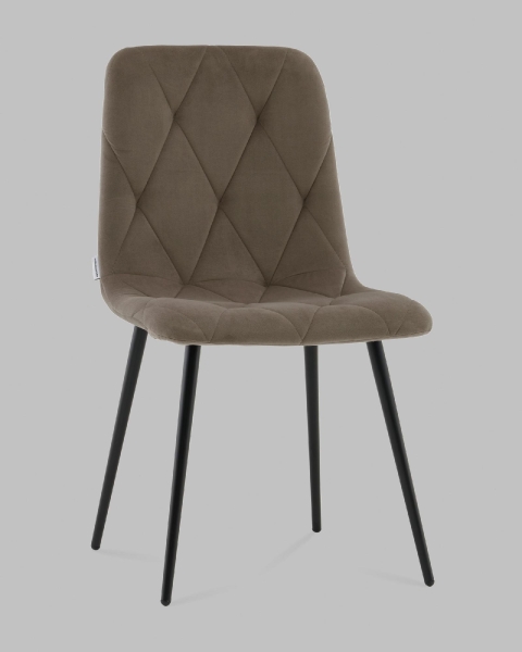 Стул Одди Diamond велюр темно-серый