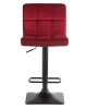 Набор 2 шт Стул барный DOMINIC, бордо велюр (MJ9-43)