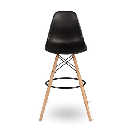 Барный стул Eames style черный