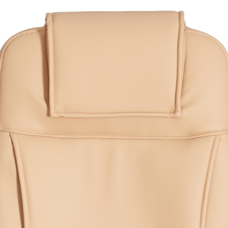 Кресло BERGAMO хром экокожа, бежевый