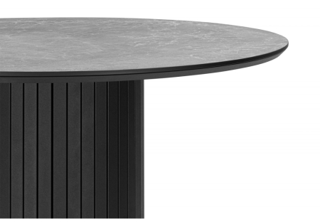 Керамический стол Гравент 110 dolmen cris sahara, черный