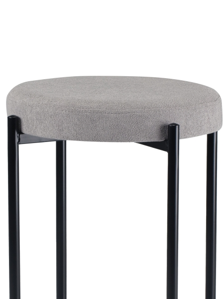 Табурет Maso букле серый MOSS 960