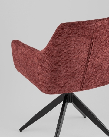 Стул обеденный Enid винно-красный