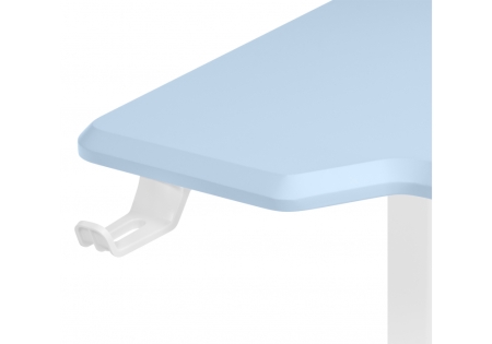 Компьютерный стол Маркос 120х75 голубой, белый