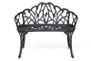 Скамья Secret De Maison Strauss (Штраус) алюминиевый сплав, 99хх56х76 см, черный