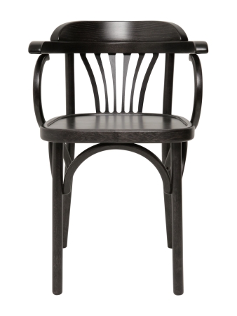 Деревянный стул Венский венге с твердым сиденьем