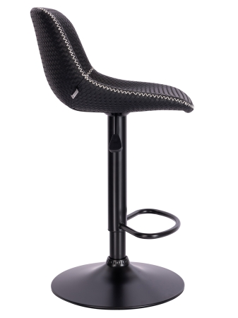 Барный стул Smile экокожа черный