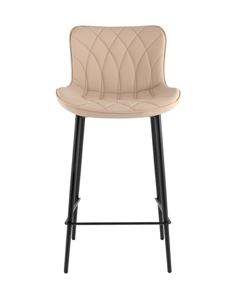 Стул барный Vault экокожа бежевый