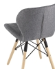 Стул Бон рогожка темно-серый