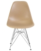 Набор 4 шт Стул обеденный DSR, ножки хром бежевый (GR-03)