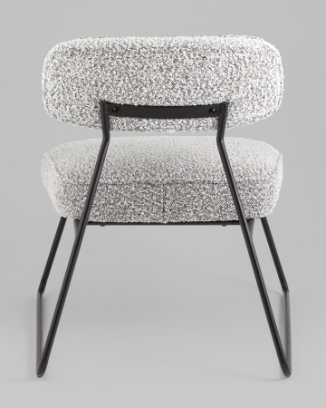 Кресло лаунж Kate серый