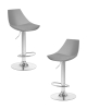 Набор 2 шт Стул барный ROCKY серый