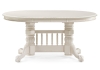 Стол деревянный Кантри 160 овальный крем