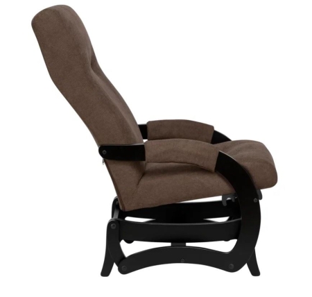Кресло-маятник Блисс венге, ткань Soro 28