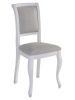 Стул "Дионис" белый, ткань Alba кремовый